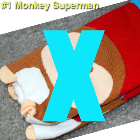 NWT Women's Socks Superhero Animals - Picture 2 of 5